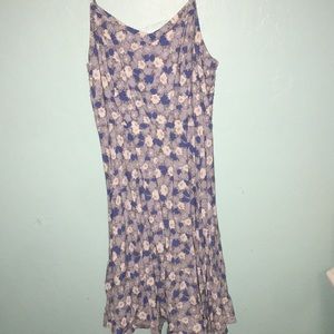 floral tank top dress